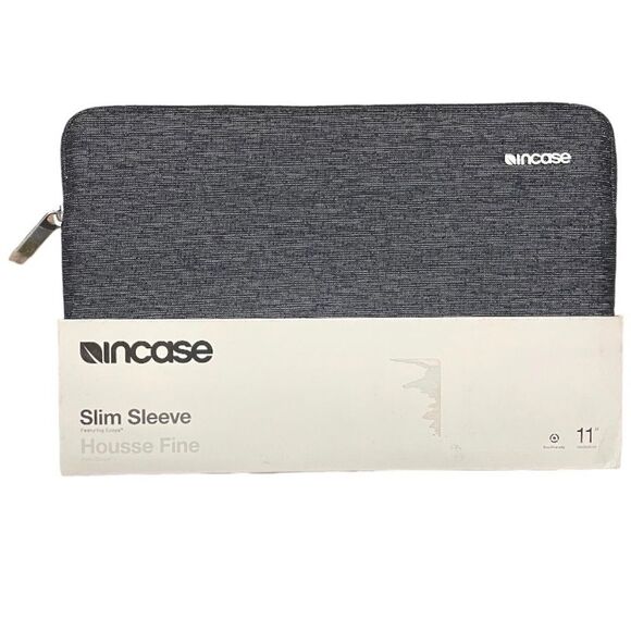 INCASE slim sleeve Housse Fine 11” MacBook Air sleeve gray New - Picture 1 of 2